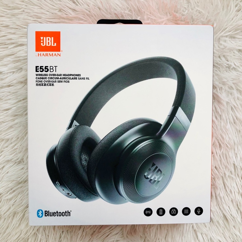🎧Harman JBL E55BT Wireless Over-Ear Headphones